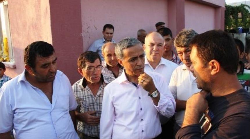 Ak Partili Yurttaş, Alaşehir'de Selden Zarar G&ouml;ren Mağdurlarla Buluştu