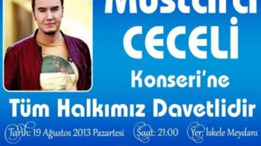 Mustafa Ceceli 19 Ağustos&rsquo;ta Gemlik&rsquo;te Sahne Alacak