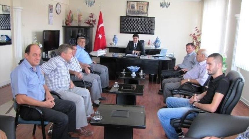 Kaymakam Savran&rsquo;a 'hayırlı Olsun' Ziyareti
