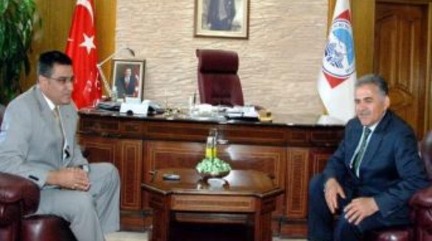 &Ccedil;evre Ve Şehircilik İl M&uuml;d&uuml;r&uuml; Fethi Şahinoğlu&rsquo;nun Veda Ziyareti