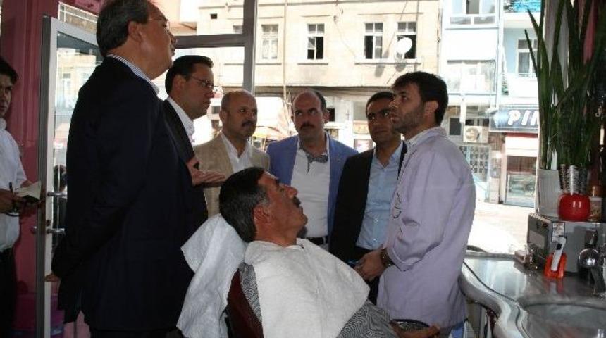 Ak Parti Heyetinden Esnaf Ziyareti