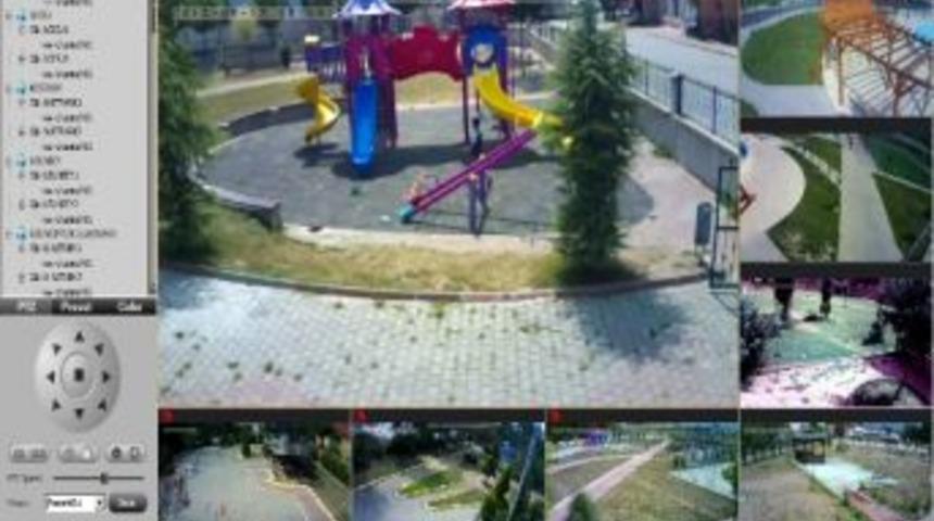 Kartepe'nin Parklarına Kameralı Takip