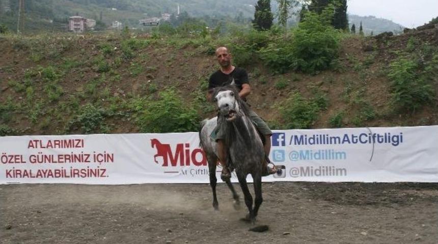 Trabzon'da Atlara Olan İlgi Artıyor