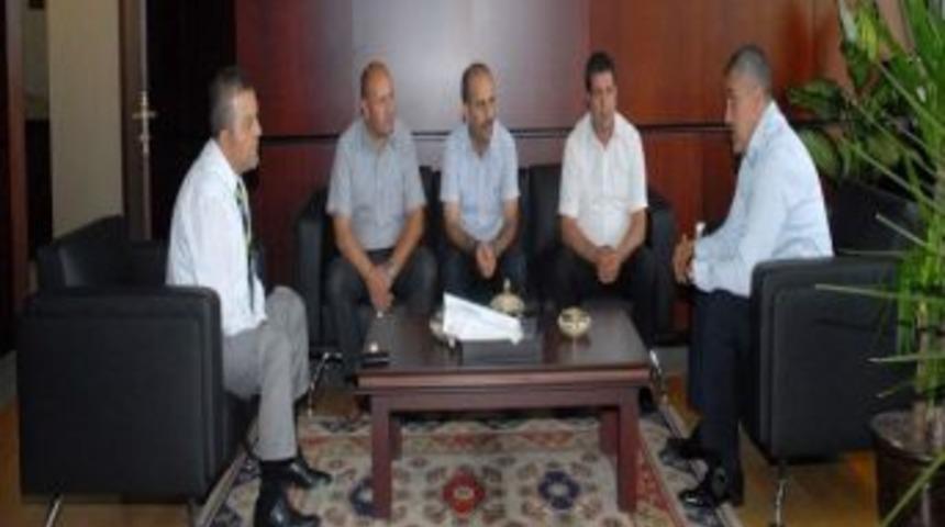 Gaziantepsporlular Derneği Y&ouml;netimden Gto Meclis Başkanı Yener&rsquo;e Ziyaret