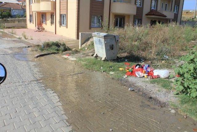 Su Patlağı Mahalle Sakinlerine Yaradı 1