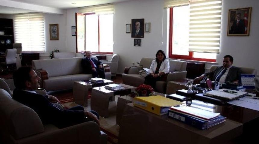 Bolu Tso Heyetinden Aib&uuml; Rekt&ouml;r&uuml;ne Ziyaret