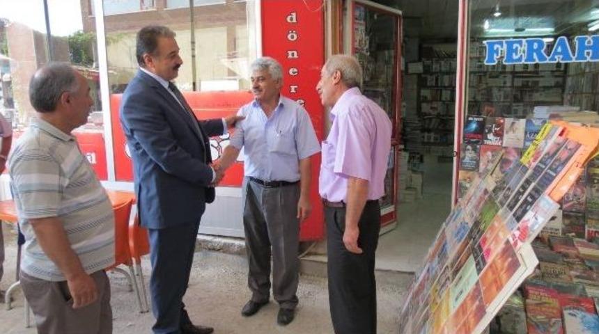 Keskin&rsquo;den İstanbul Pasajı&rsquo;ndaki Esnafa Ziyaret