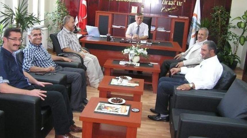 Ak Parti Malatya Milletvekili Mustafa Şahin, Tarım M&uuml;d&uuml;rl&uuml;ğ&uuml;&rsquo;n&uuml; Ziyaret Etti