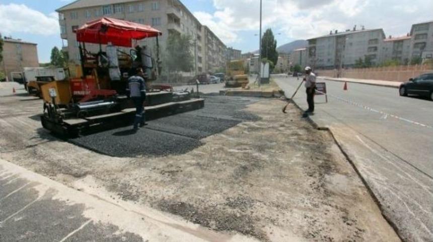 Erzurum'da Modifiye Asfalt Uygulaması Yaygınlaşıyor