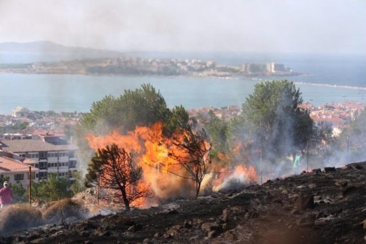 Bir İzmarit Cennet Tepesi'ni K&uuml;l Ediyordu