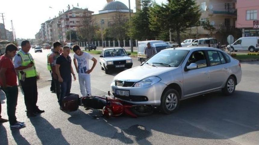 Karaman&rsquo;da Trafik Kazası: 1 Yaralı