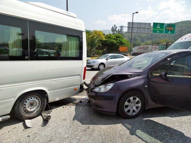 Sapanca da Trafik Kazası: 1 Yaralı 1