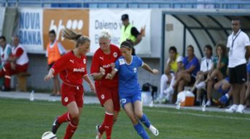 İzmirli Kızlar UEFA Kadınlar Şampiyonlar Ligi&rsquo;nde &Ccedil;eyrek Finalde