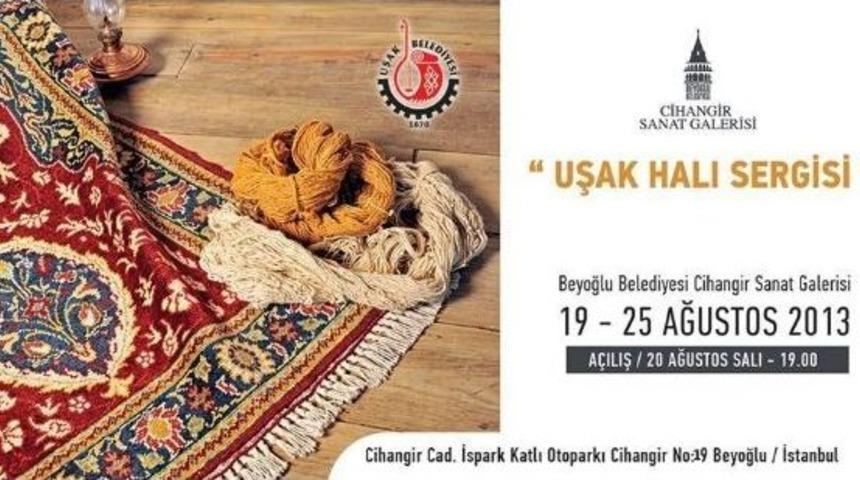 İstanbul Beyoğlu&rsquo;nda Uşak Halısı R&uuml;zgarı Esecek