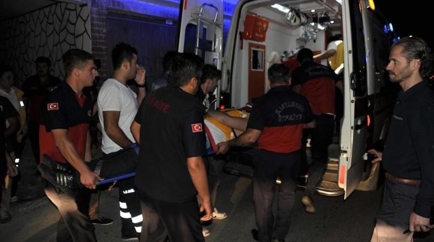Su Kanalına D&uuml;şen Kişi Yaralandı
