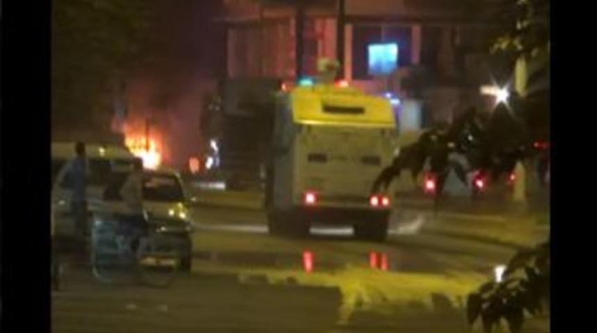 Cizre&rsquo;de G&ouml;stericilere Polis M&uuml;dahalesi