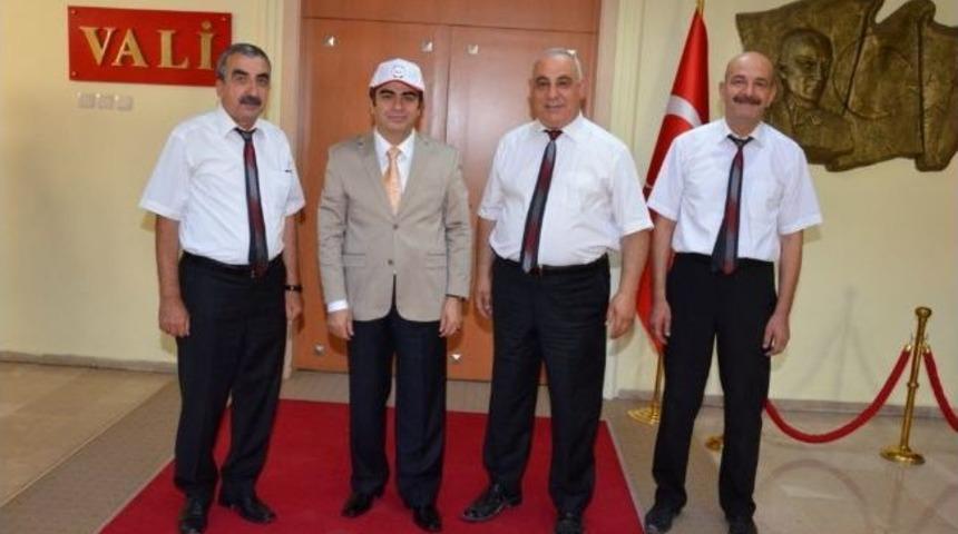 Hes Federasyonu Vali D&uuml;zg&uuml;n&rsquo;&uuml; Ziyaret Etti