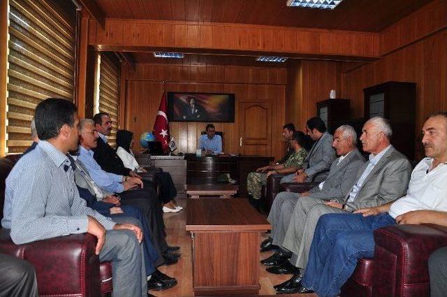 Hizan Kaymakamı İnci G&ouml;revine Başladı 1