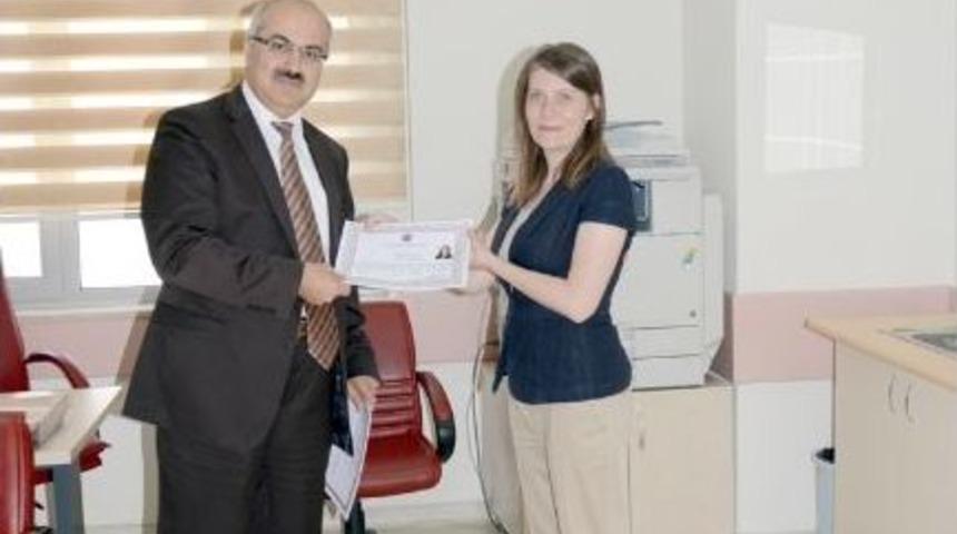 Ketem G&ouml;revlilerine Başarı Ve Teşekk&uuml;r Belgesi