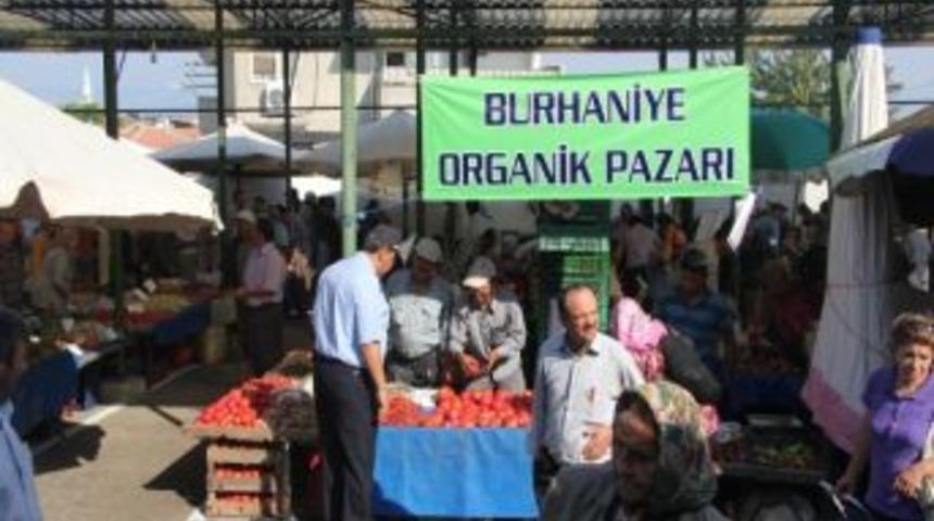 Burhaniye&rsquo;de Organik Pazar