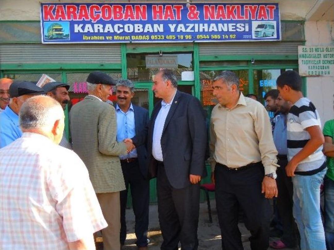 Ak Parti Milletvekili Yılmaz, Kara&ccedil;oban&rsquo;da Gezi Ve İncelemelerde Bulundu