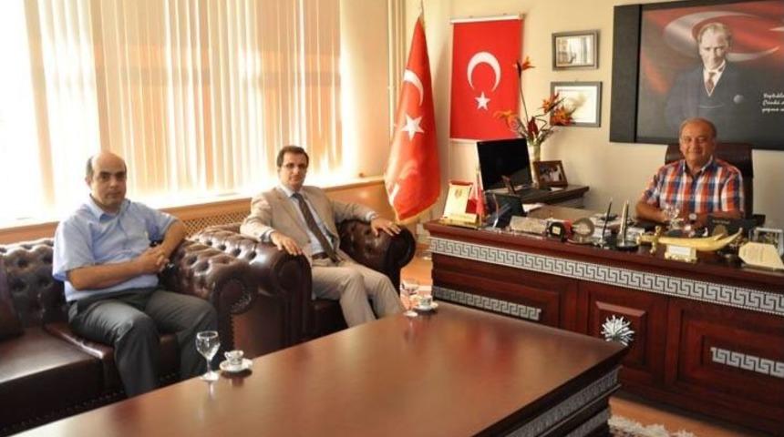 Vali Yardımcısı G&uuml;ldoğan&rsquo;dan Rekt&ouml;r Boztuğ&rsquo;a Veda Ziyareti