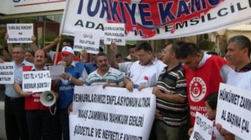 Kamu-sen'den Zamlara Tepki