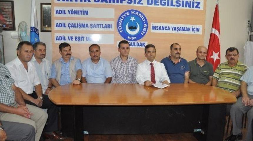 Memurlar İle H&uuml;k&uuml;met Arasında İmzalanan Toplu S&ouml;zleşmeye T&uuml;rkiye Kamu-sen Tepki G&ouml;sterdi