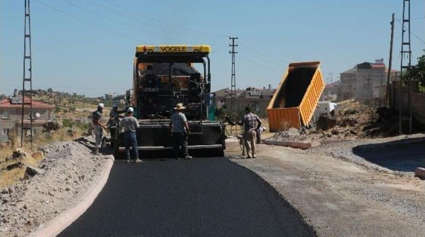 Başakpınar'da Asfalt &Ccedil;alışması