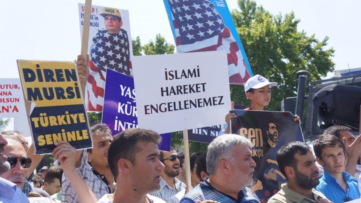 Mısır&rsquo;daki Kanlı Sabah, Ankara&rsquo;da Protesto Edildi