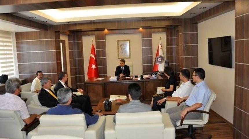 Eskişehir İl Emniyet M&uuml;d&uuml;r&uuml; Mustafa Şahin&rsquo;e Ziyaretler