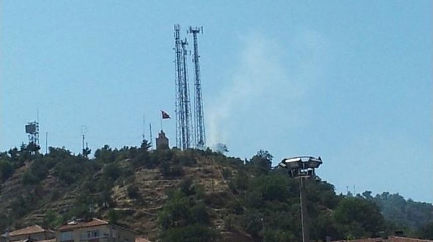 &Ccedil;alılık Yangını Baz İstasyonlarını Yakmadan S&ouml;nd&uuml;r&uuml;ld&uuml;