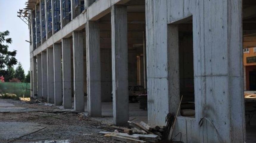 K&uuml;t&uuml;phane İnşaatında Sona Yaklaşıldı