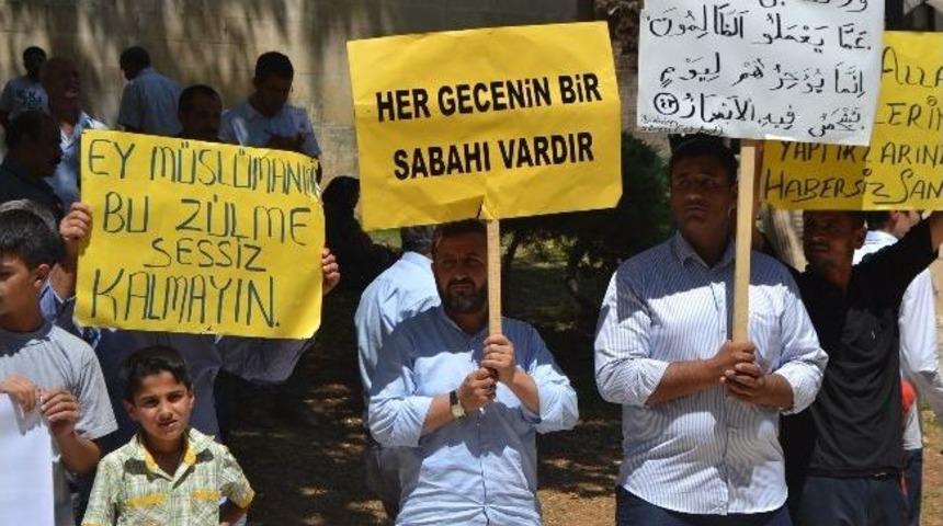 Mısır&rsquo;da Yapılan Katliam, Şanlıurfa&rsquo;da Kınandı
