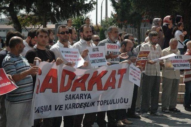 Mısır’da Yaşanan İnsanlık Vahşetine Tepki Gösterdiler