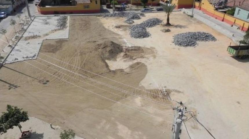 &Ouml;demiş&rsquo;te Yeni Otopark &Ccedil;alışması