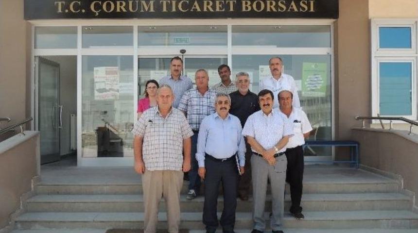 Tarım Komisyonu&rsquo;ndan Ticaret Borsası&rsquo;na Ziyaret