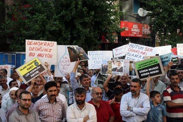 Mısır'daki Katliama Diyarbakır'dan Tepki