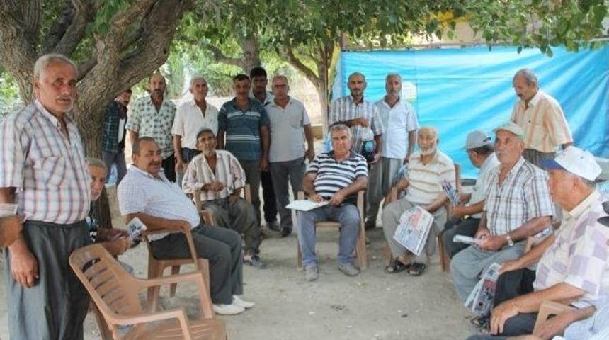 Yumurtalık'ta K&ouml;yl&uuml;ler Suya Hasret