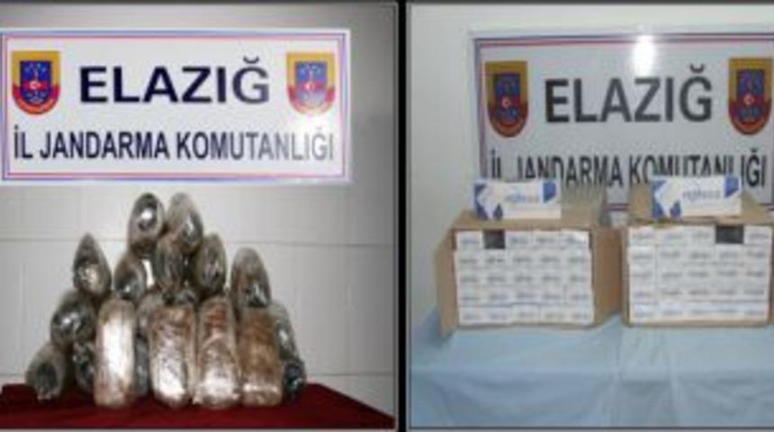 Yolcu Otob&uuml;s&uuml;nde esrar ve sigara