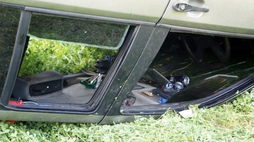 Asker Konvoyunda Kaza: 1 Yaralı