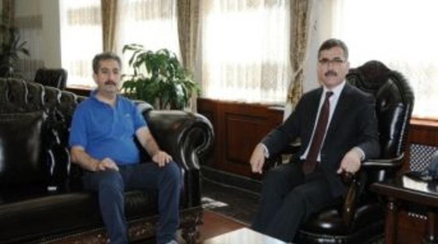 M&uuml;steşar Zahteroğulları'ndan Vali Turhan'a Ziyaret