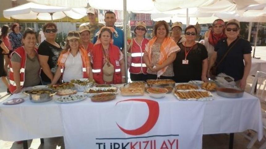 Urla Şenliklerinde Y&ouml;resel Yemek Yarışmasında Birincilik &Ouml;d&uuml;l&uuml;n&uuml; Kızılay Aldı