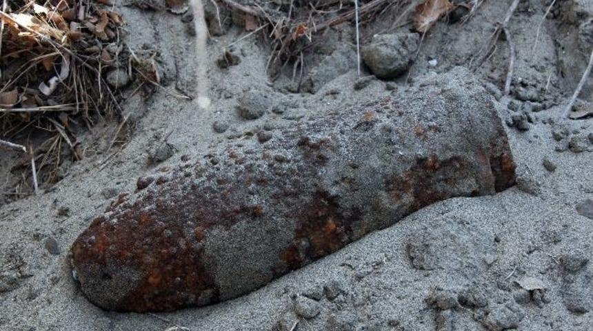 &Ccedil;anakkale&rsquo;de Patlamamış Top Mermisi Bulundu
