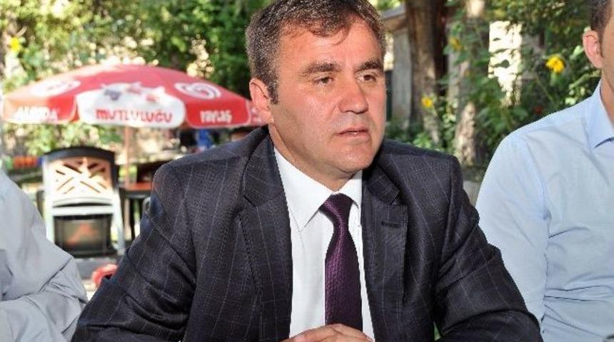 Ak Parti G&uuml;m&uuml;şhane İl Başkanı Ercan &Ccedil;imen Basın Toplantısı D&uuml;zenledi