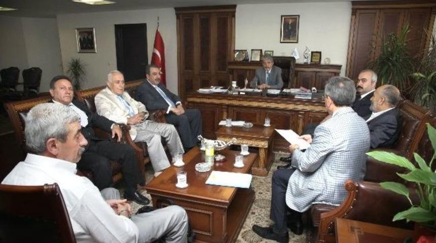 Başkan Tuna&rsquo;ya Ankara Ticaret Borsasından Ziyaret