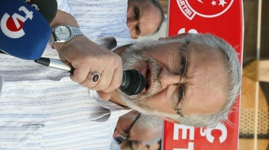 Saadet Partisi D&uuml;zce İl Teşkilatı Mısır'daki Darbeyi Kınadı