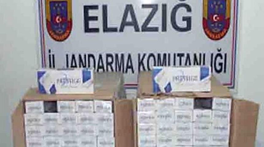 Elazığ'da 25 Kilo Esrar Ile Bin 920 Paket Ka&ccedil;ak Sigara Ele Ge&ccedil;irildi