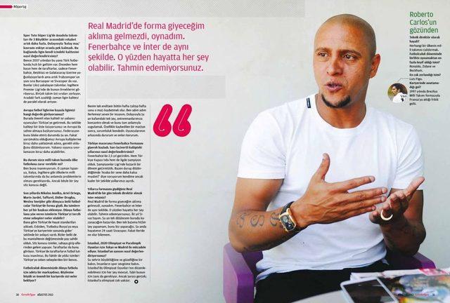 Roberto Carlos: Hefefimiz UEFA Avrupa Ligi Bileti Alabilmek