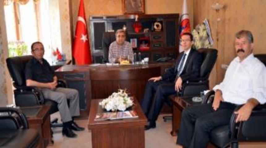 Kosgeb Sivas Hizmet M&uuml;d&uuml;r&uuml; Ticaret Borsasını Ziyaret Etti